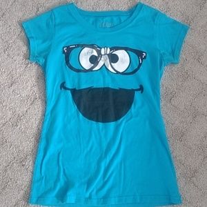 Cookie Monster youth tee shirt